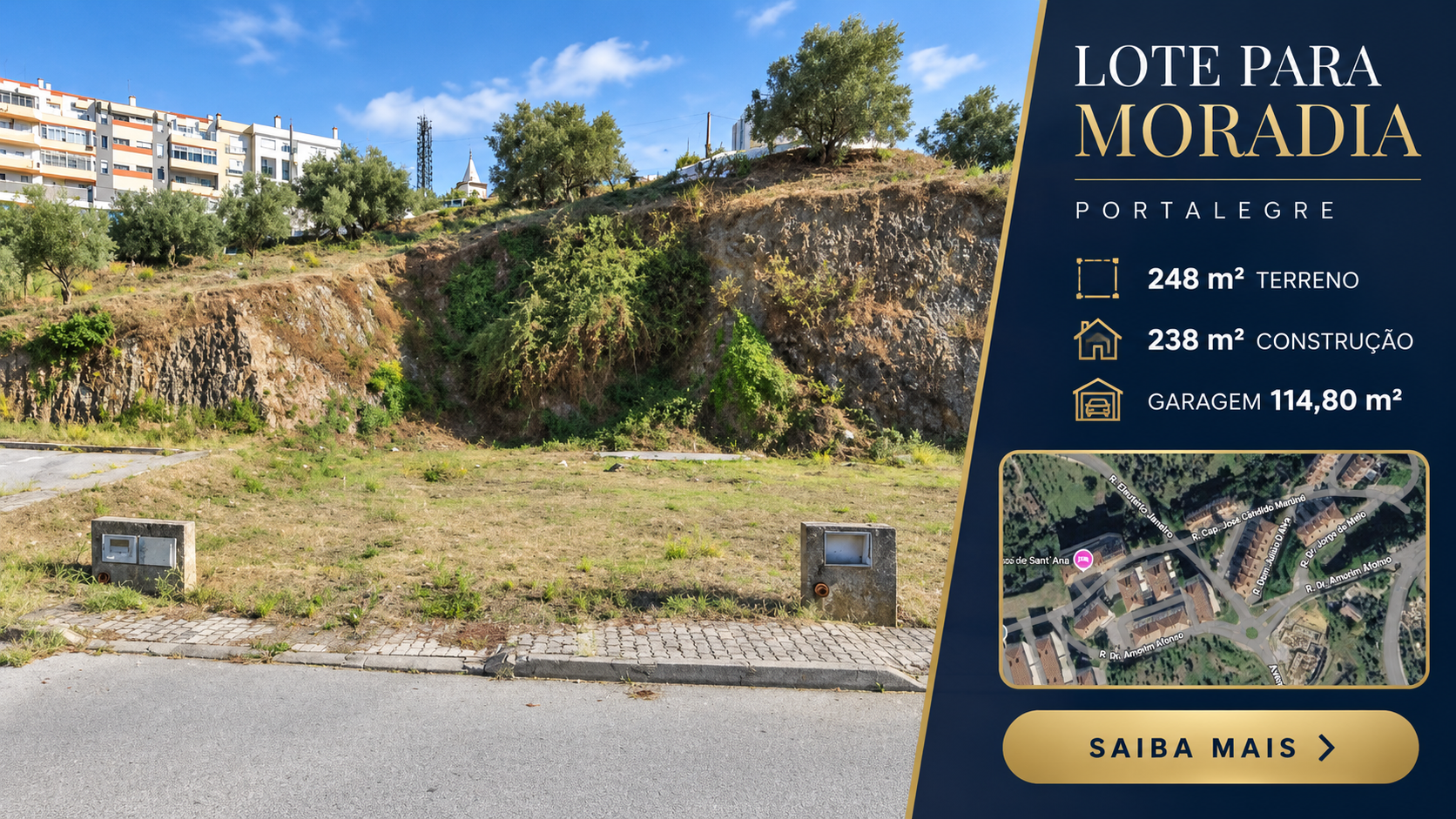Lote Urbano para Moradia T4